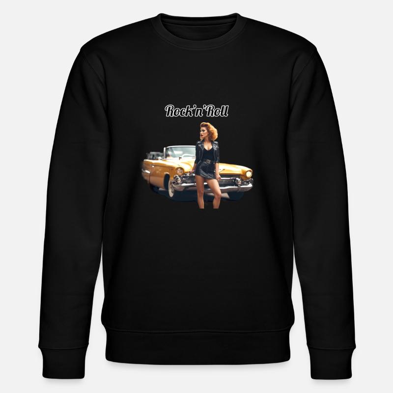 Pinup - Stanley/Stella Unisex Bio-Sweatshirt CHANGER  - Schwarz