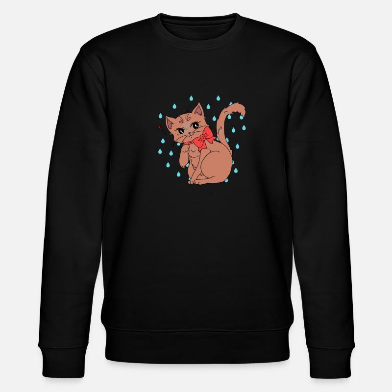 Chat - Sweat bio CHANGER Stanley/Stella Unisexe - noir