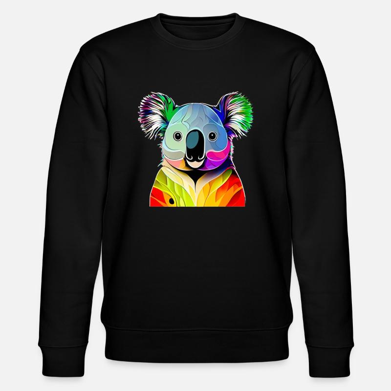 Koala - Sweat bio CHANGER Stanley/Stella Unisexe - noir