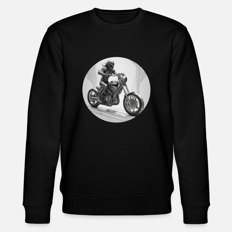 A Classic Cruiser Reimagined - Stanley/Stella CHANGER Unisex Organic Sweatshirt - black