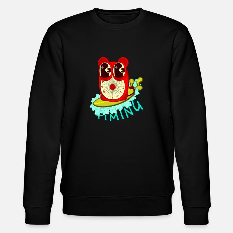 TIMING - Stanley/Stella Unisex Bio-Sweatshirt CHANGER  - Schwarz