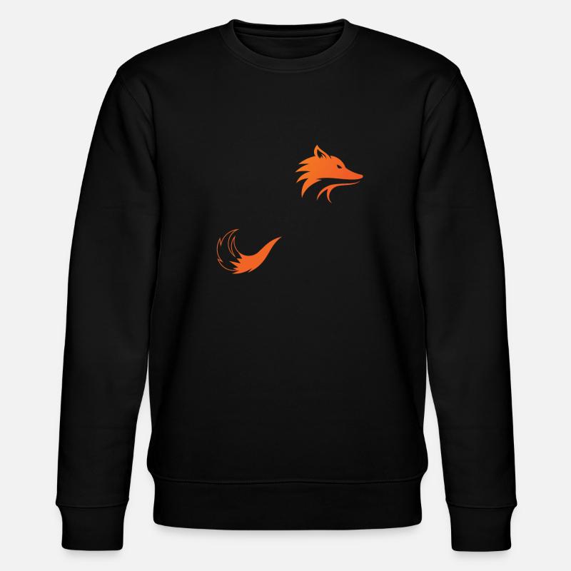 Fuchs - Stanley/Stella Unisex Bio-Sweatshirt CHANGER  - Schwarz