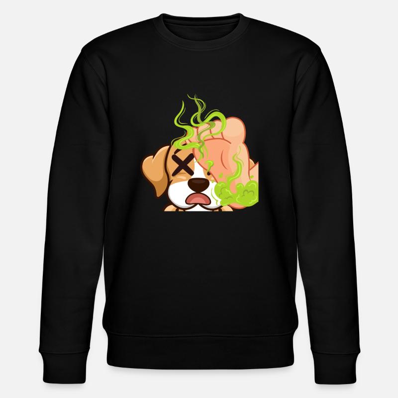 McDevs Stinkefuss - Stanley/Stella Unisex Bio-Sweatshirt CHANGER  - Schwarz