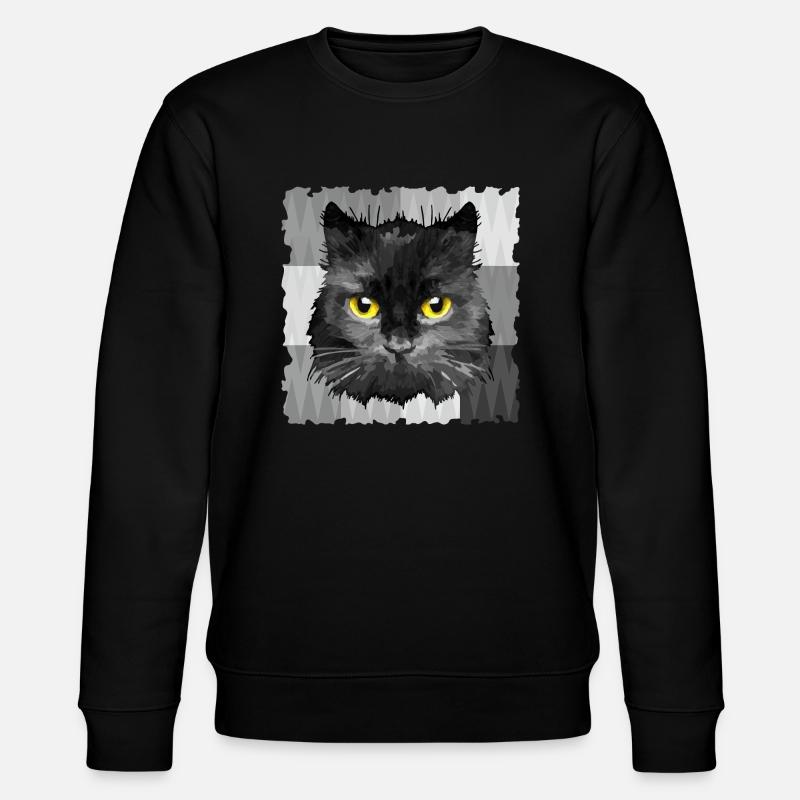 Kommen Sie - Stanley/Stella Unisex Bio-Sweatshirt CHANGER  - Schwarz