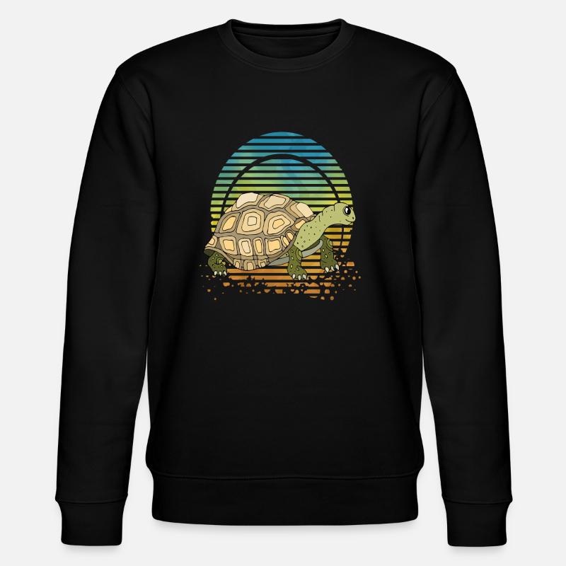 Tortue - Sweat bio CHANGER Stanley/Stella Unisexe - noir