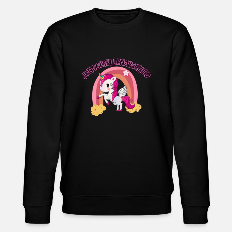 Junggesellenabschied - Stanley/Stella Unisex Bio-Sweatshirt CHANGER  - Schwarz