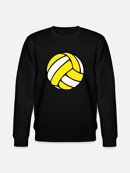 Beachvolleyball Beachball 2510 - Stanley/Stella Unisex Bio-Sweatshirt CHANGER - Schwarz