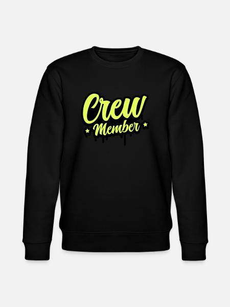 Crew Member 01 - Stanley/Stella CHANGER Unisex Organic Sweatshirt - black