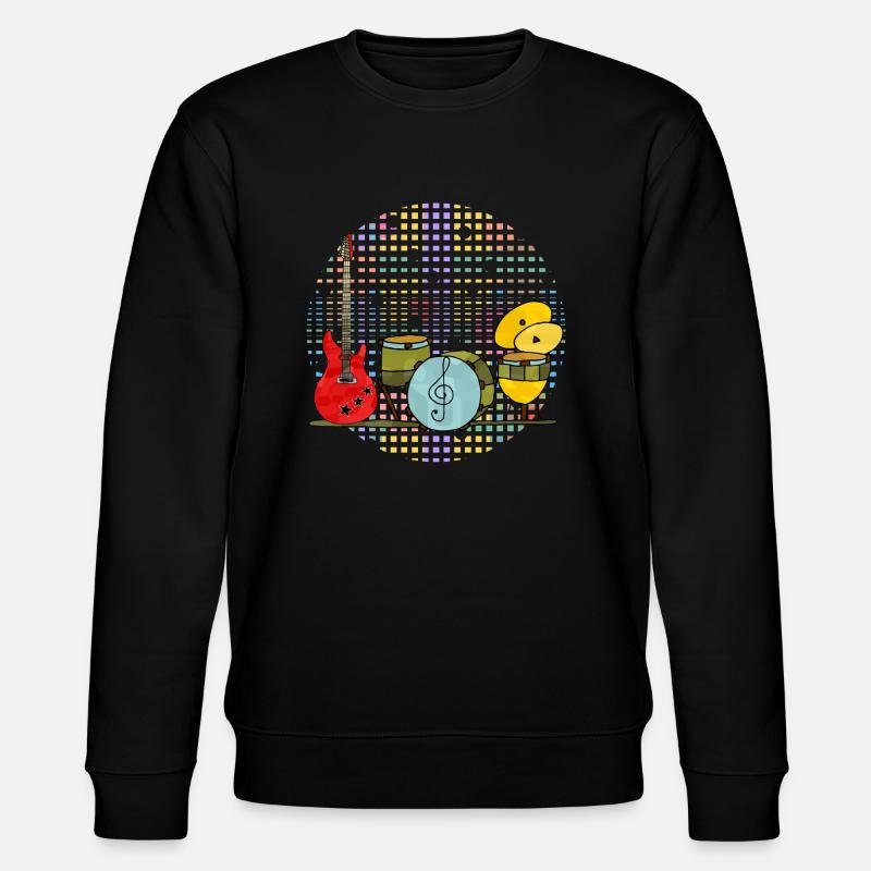 Instruments de musique - Sweat bio CHANGER Stanley/Stella Unisexe - noir