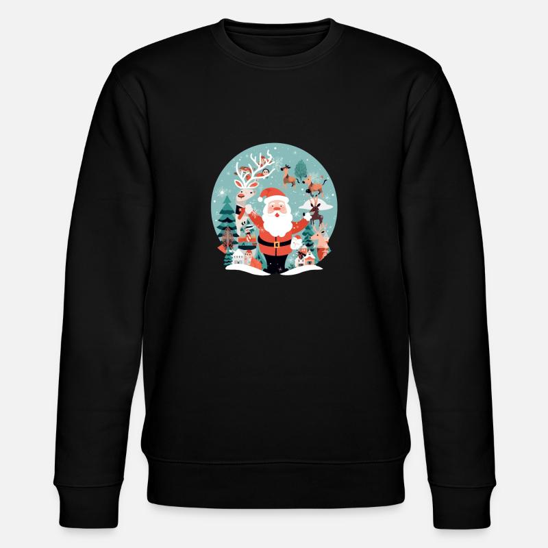 La magie de Noël - Sweat bio CHANGER Stanley/Stella Unisexe - noir