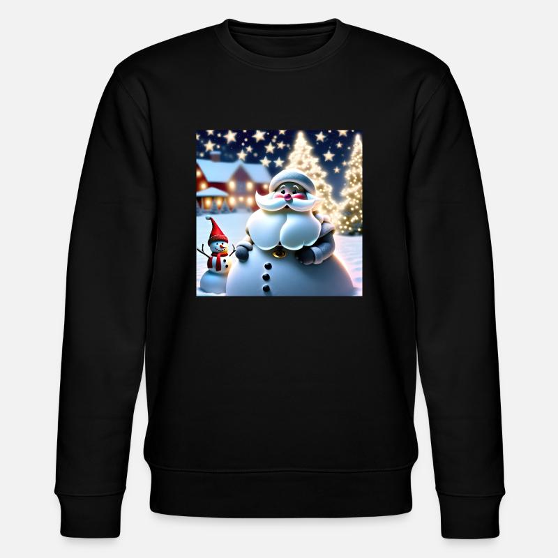 Joyeux Noel #5 - Sweat bio CHANGER Stanley/Stella Unisexe - noir