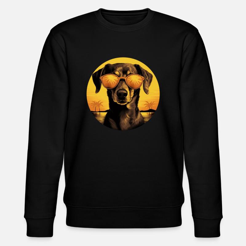 Teckel - Sweat bio CHANGER Stanley/Stella Unisexe - noir