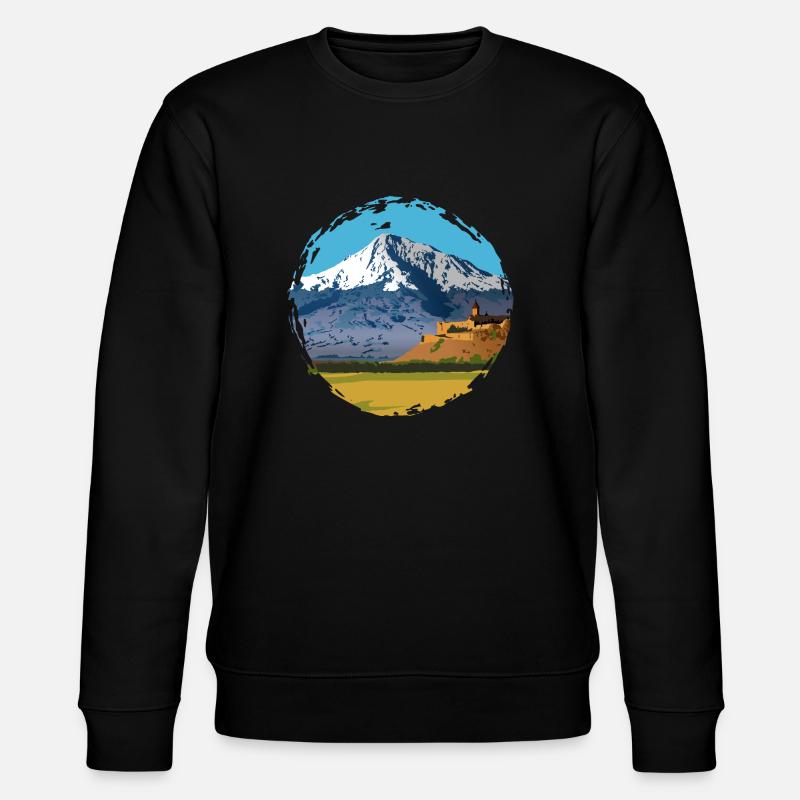 ARARAT - Stanley/Stella Unisex Bio-Sweatshirt CHANGER  - Schwarz