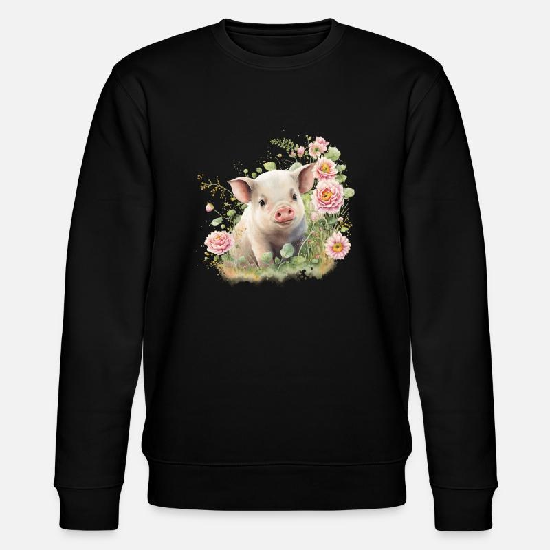 COCHON - Sweat bio CHANGER Stanley/Stella Unisexe - noir