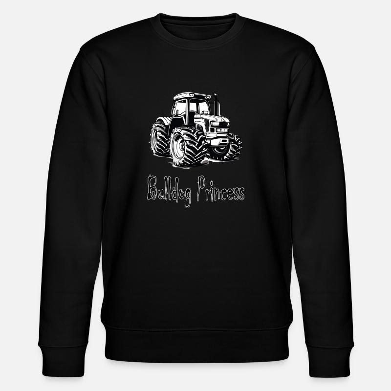 Princesse bouledogue - Sweat bio CHANGER Stanley/Stella Unisexe - noir