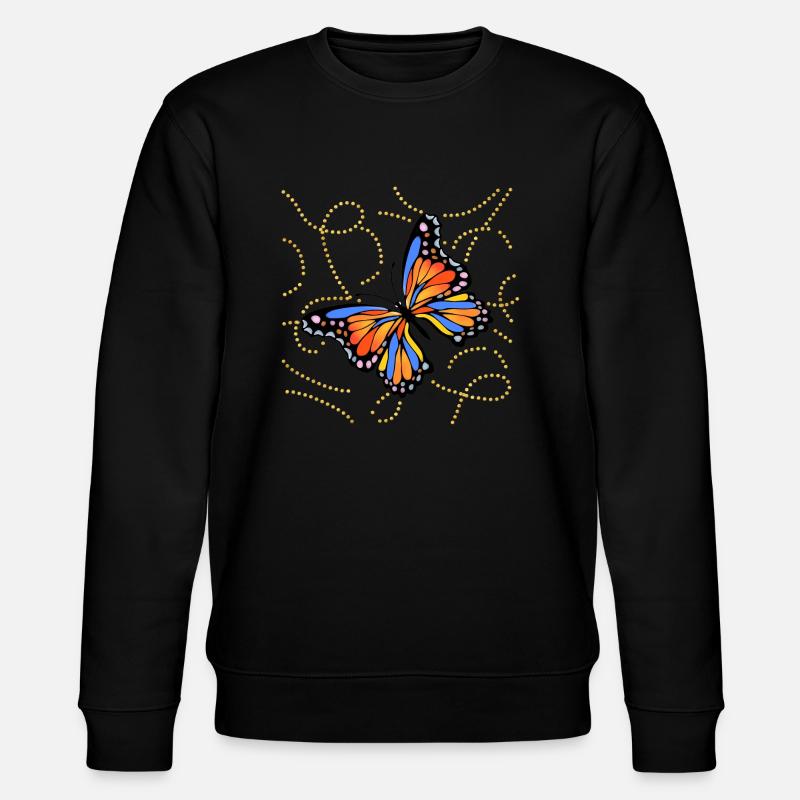 Papillon - Sweat bio CHANGER Stanley/Stella Unisexe - noir