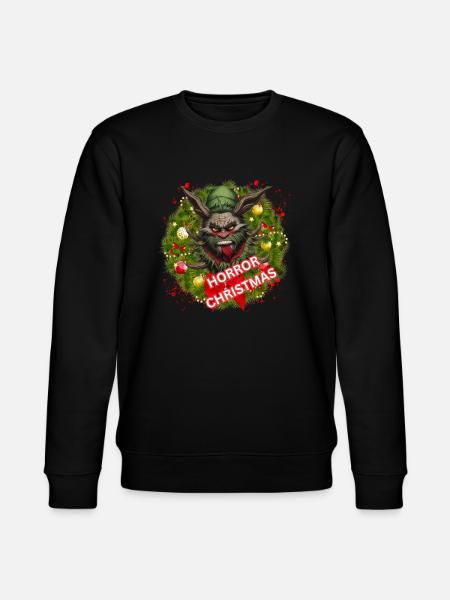 Dark Chrismas - Stanley/Stella Unisex Bio-Sweatshirt CHANGER  - Schwarz