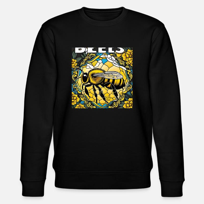Abeille bourdonnante - Sweat bio CHANGER Stanley/Stella Unisexe - noir
