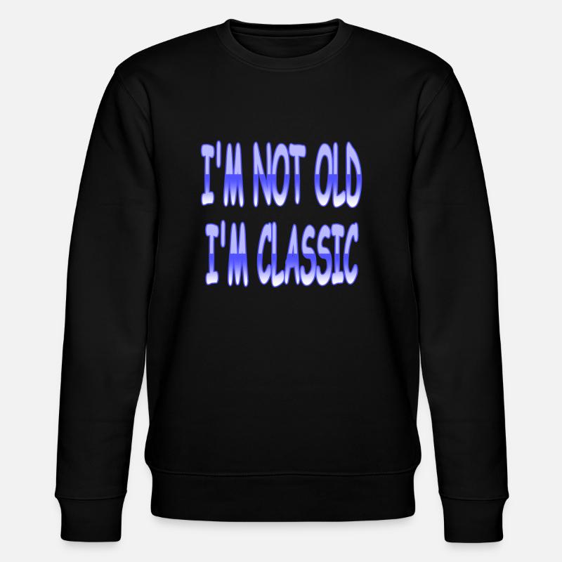 Classic - Stanley/Stella Unisex Bio-Sweatshirt CHANGER  - Schwarz