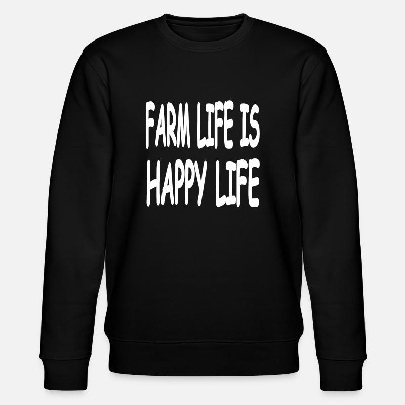 Ferme - Sweat bio CHANGER Stanley/Stella Unisexe - noir