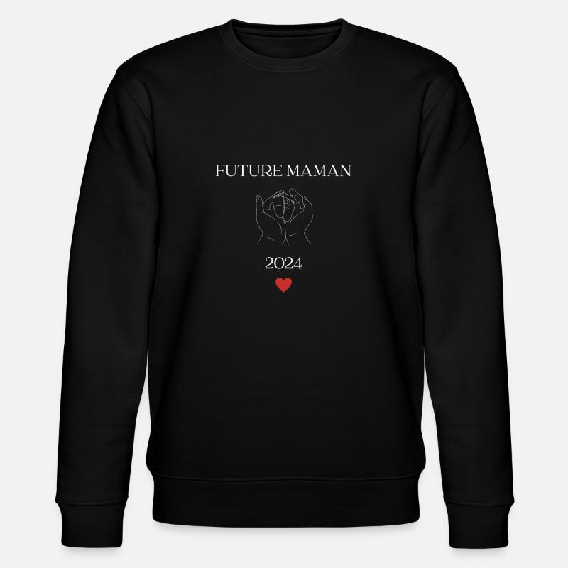 Future maman 2024 - Sweat bio CHANGER Stanley/Stella Unisexe - noir