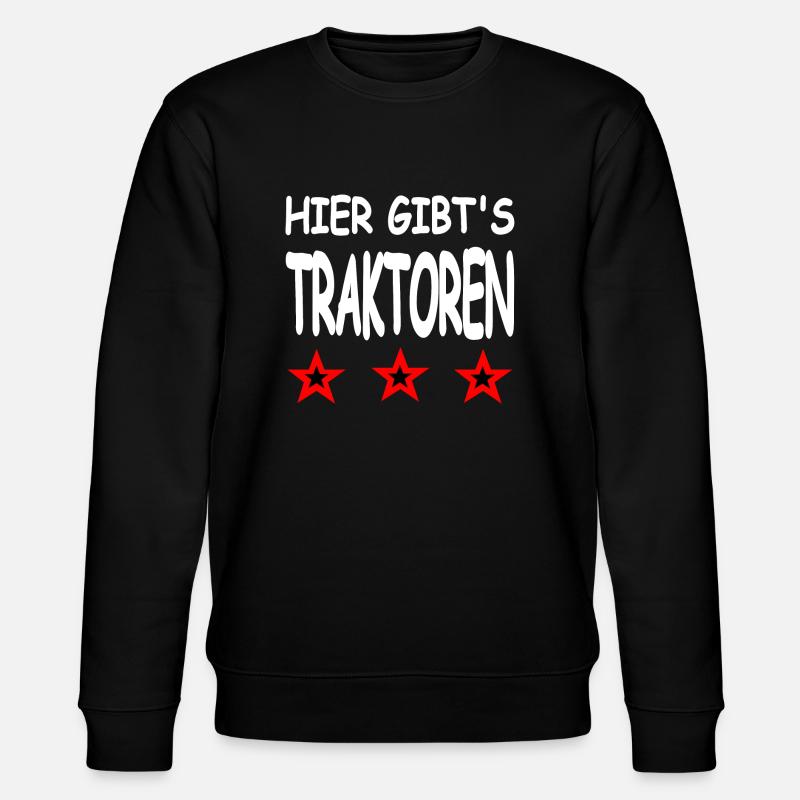 Tracteurs - Sweat bio CHANGER Stanley/Stella Unisexe - noir