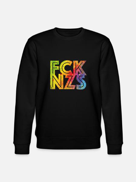fcknzs speckled colours 09 - Stanley/Stella Unisex Bio-Sweatshirt CHANGER - Schwarz