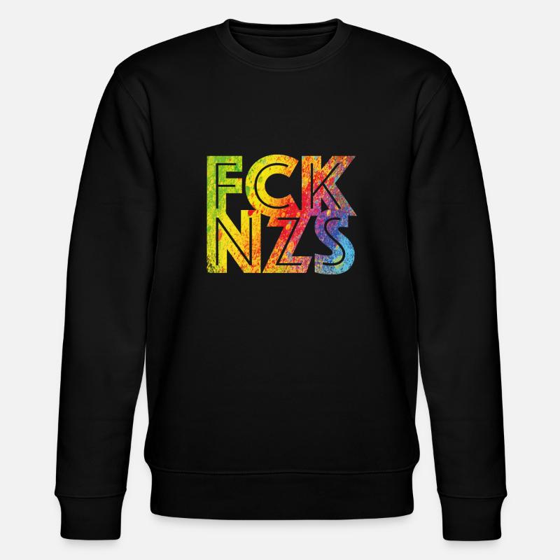 fcknzs speckled colours 09 - Stanley/Stella Unisex Bio-Sweatshirt CHANGER  - Schwarz