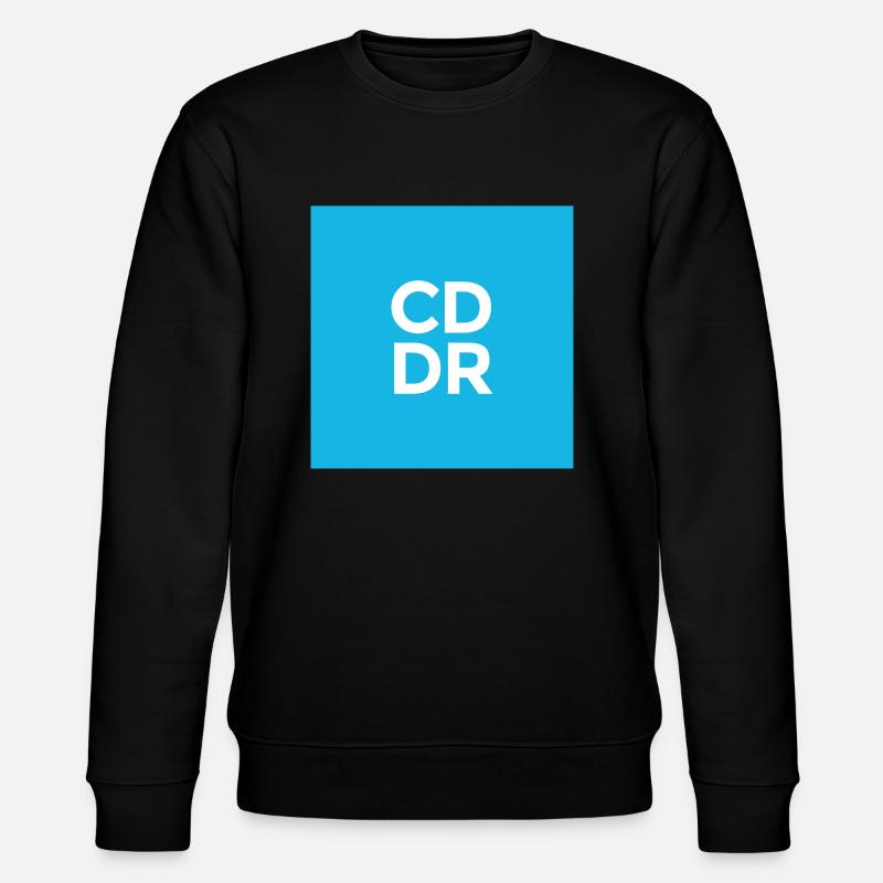 CodeDoor Logo 2024 - Stanley/Stella Unisex Bio-Sweatshirt CHANGER  - Schwarz