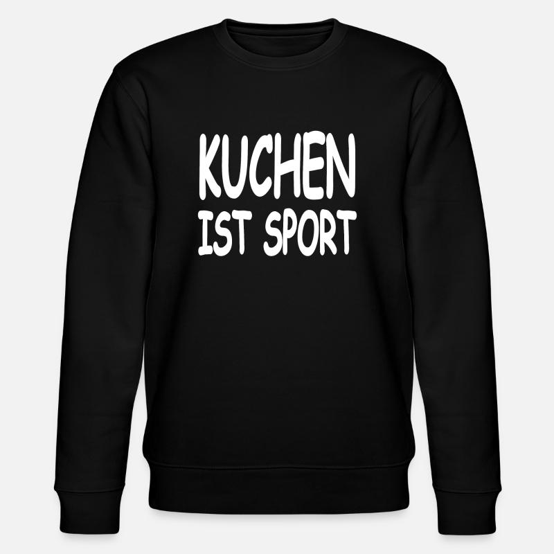 Kuchen - Stanley/Stella Unisex Bio-Sweatshirt CHANGER  - Schwarz