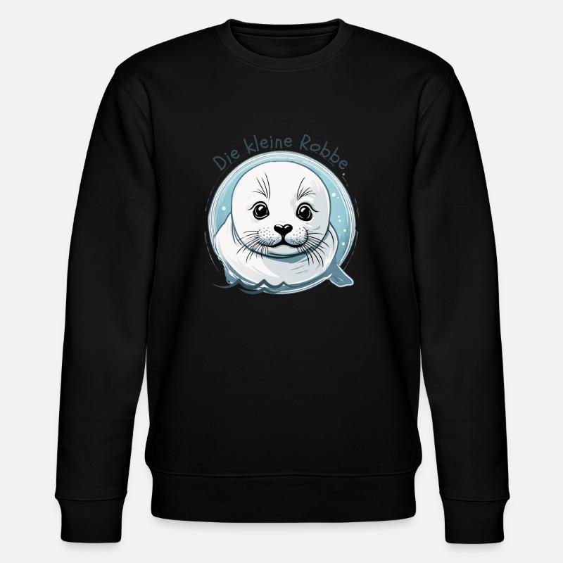 Robbe - Stanley/Stella Unisex Bio-Sweatshirt CHANGER  - Schwarz