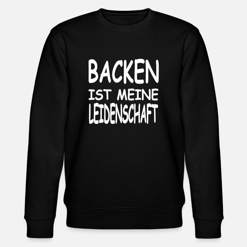 Backen - Stanley/Stella Unisex Bio-Sweatshirt CHANGER  - Schwarz