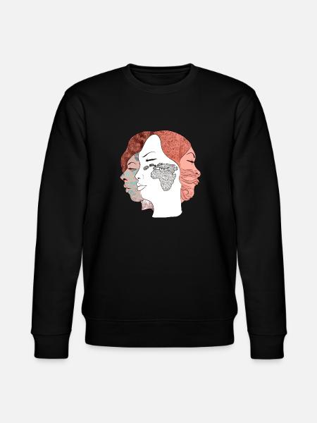 Les trois femmes n°2 - Sweat bio CHANGER Stanley/Stella Unisexe - noir