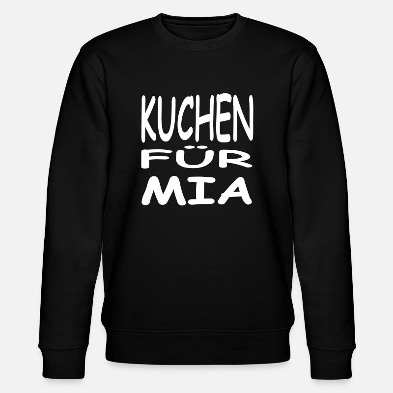 Kuchen - Stanley/Stella Unisex Bio-Sweatshirt CHANGER  - Schwarz