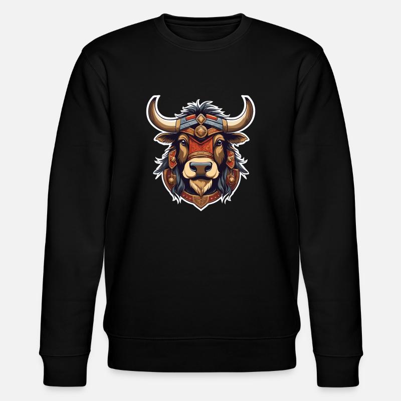 Yak - Stanley/Stella Unisex Bio-Sweatshirt CHANGER  - Schwarz