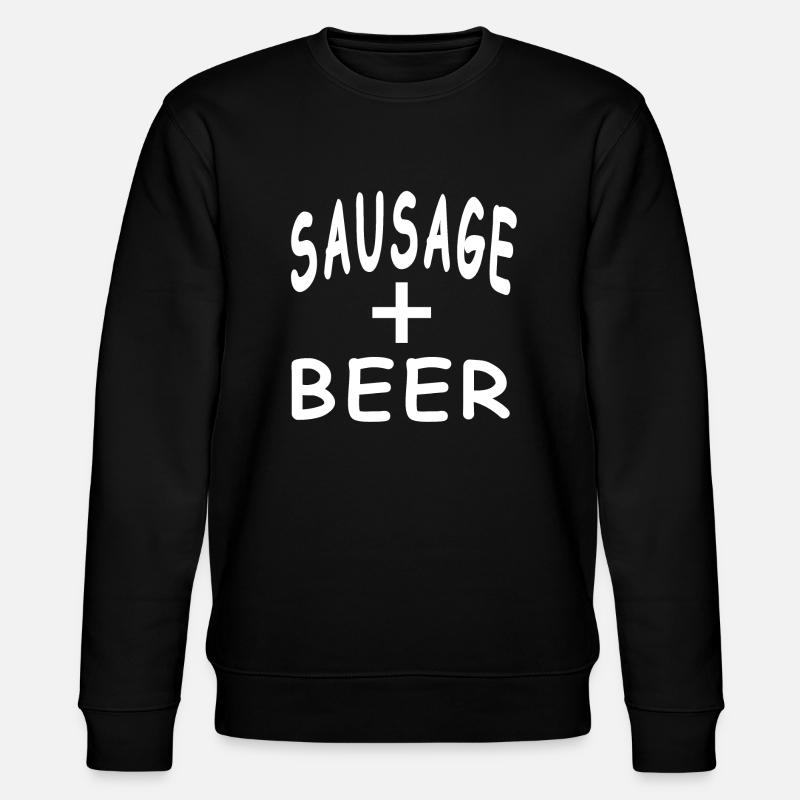 Bière - Sweat bio CHANGER Stanley/Stella Unisexe - noir