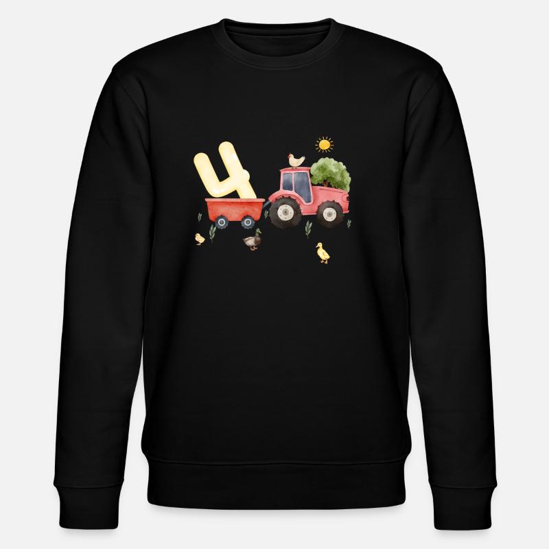 4e anniversaire ferme agriculture - Sweat bio CHANGER Stanley/Stella Unisexe - noir