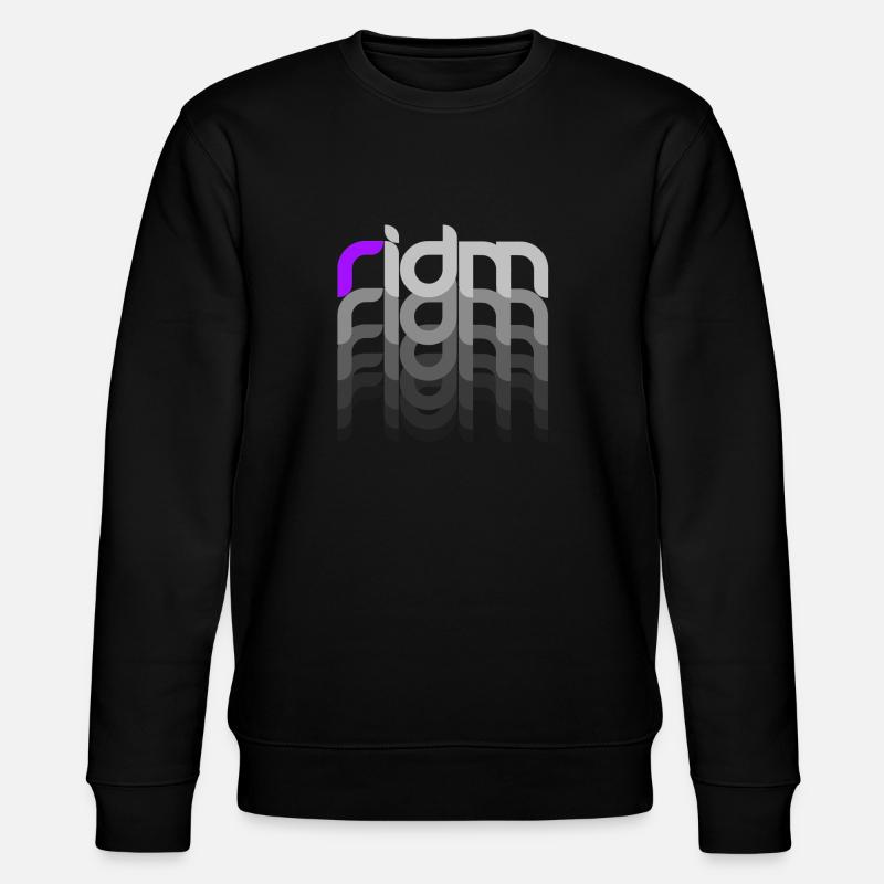 ridm fading - Stanley/Stella Unisex Bio-Sweatshirt CHANGER  - Schwarz