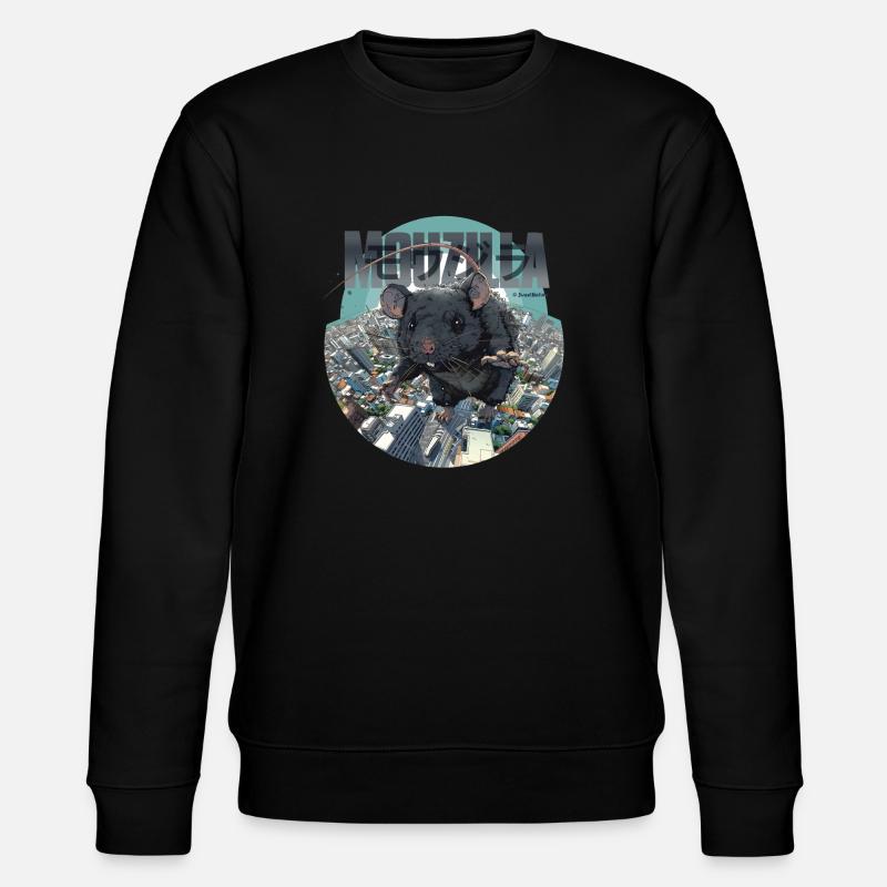 MOUZILLA - Sweat bio CHANGER Stanley/Stella Unisexe - noir