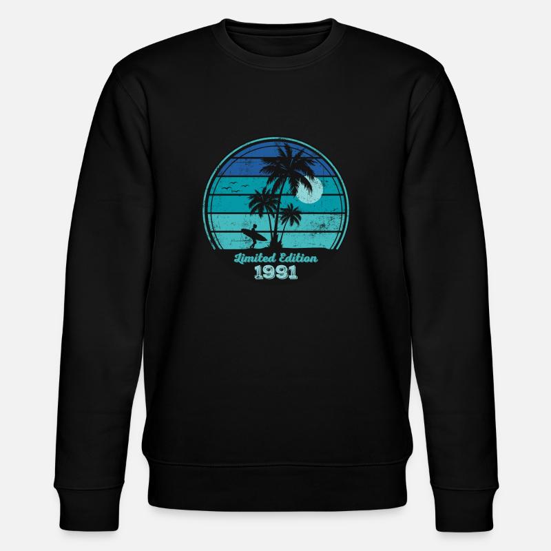 Millésime 1991 - Sweat bio CHANGER Stanley/Stella Unisexe - noir