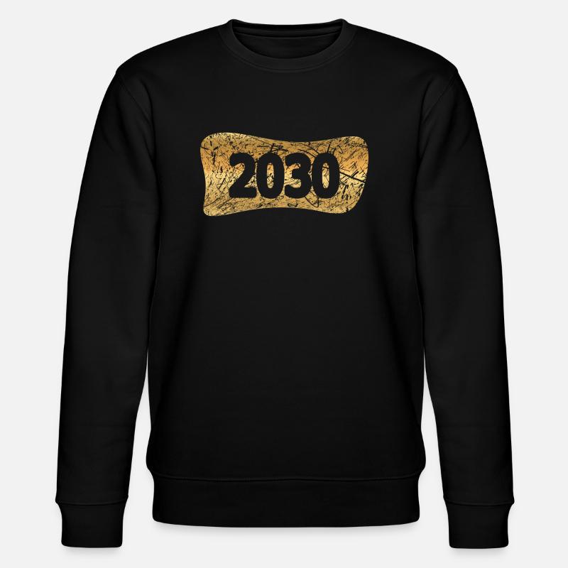 Lingot d’or 2030 - Sweat bio CHANGER Stanley/Stella Unisexe - noir