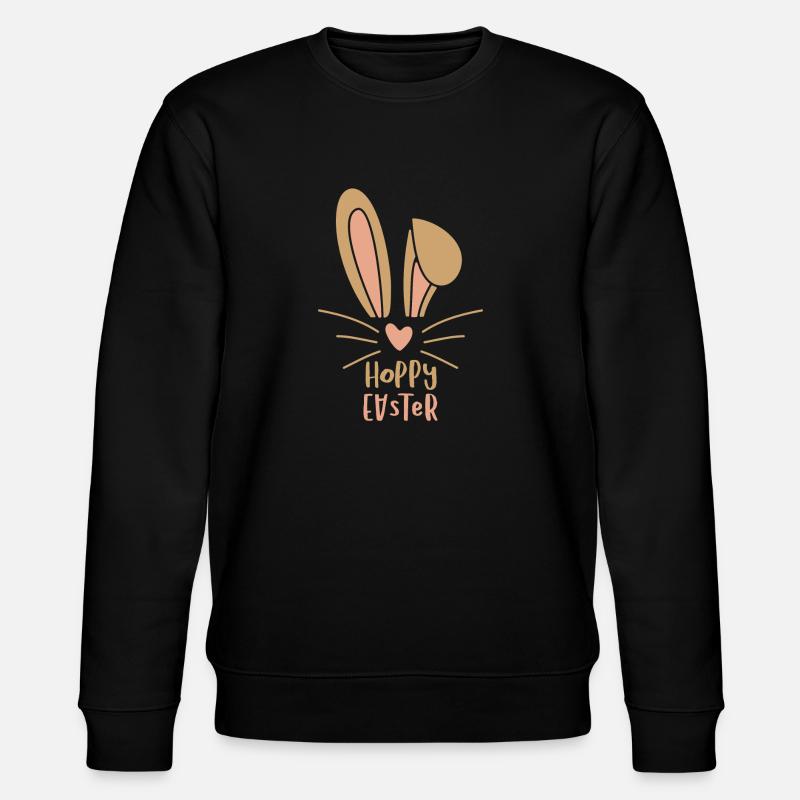 Easter Bunny Easter - Stanley/Stella CHANGER Unisex Organic Sweatshirt - black