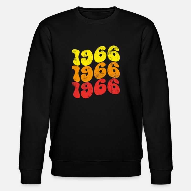 Millésime 1966 - Sweat bio CHANGER Stanley/Stella Unisexe - noir