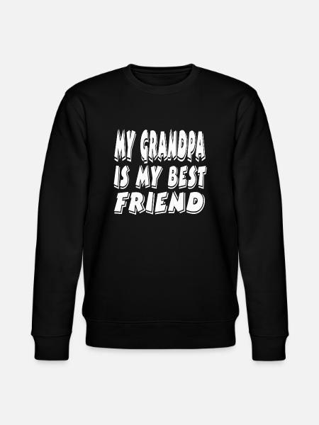 Grandfather - Stanley/Stella CHANGER Unisex Organic Sweatshirt - black
