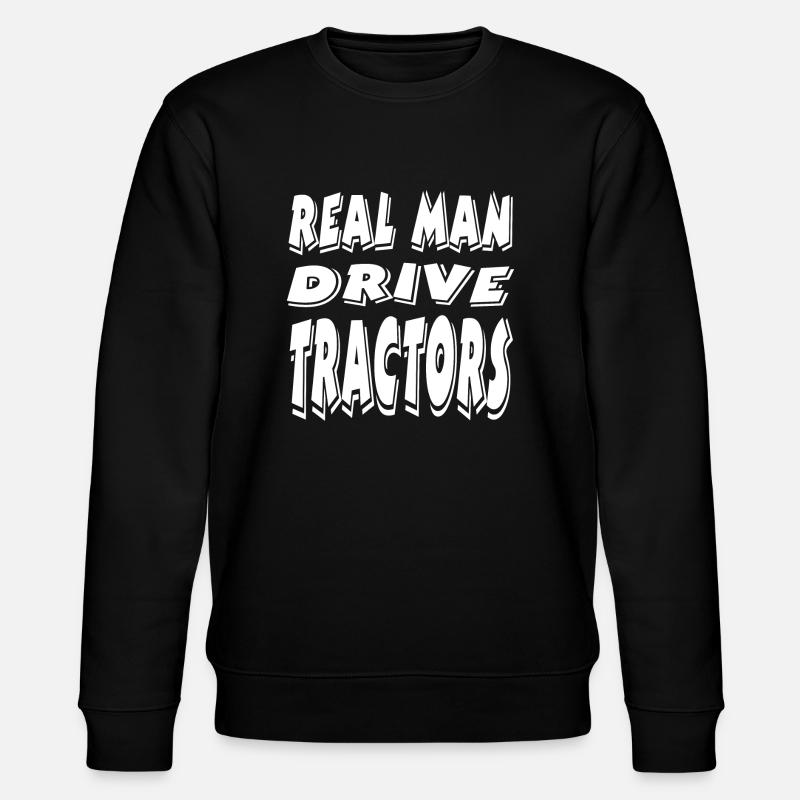 Tractor - Stanley/Stella CHANGER Unisex Organic Sweatshirt - black