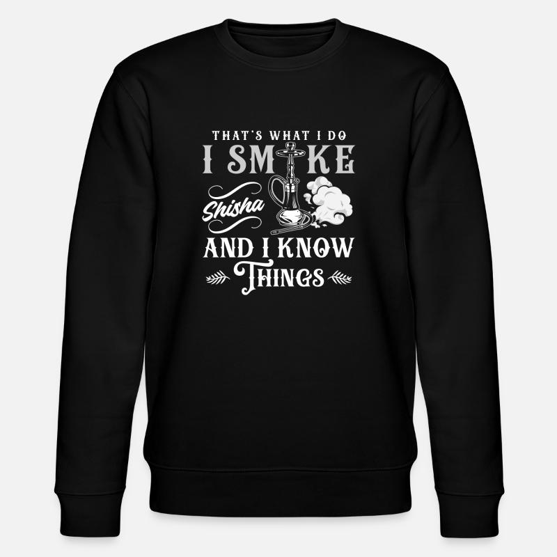 Hookah Chilling Orient - Stanley/Stella CHANGER Unisex Organic Sweatshirt - black