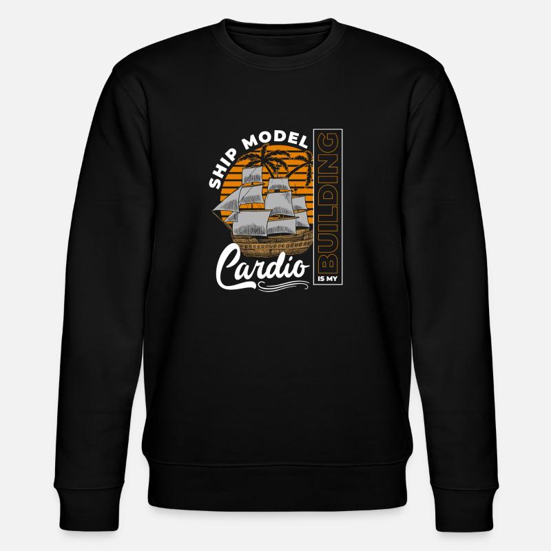 Modélisme Bateau Modèle Ancre D’eau - Sweat bio CHANGER Stanley/Stella Unisexe - noir