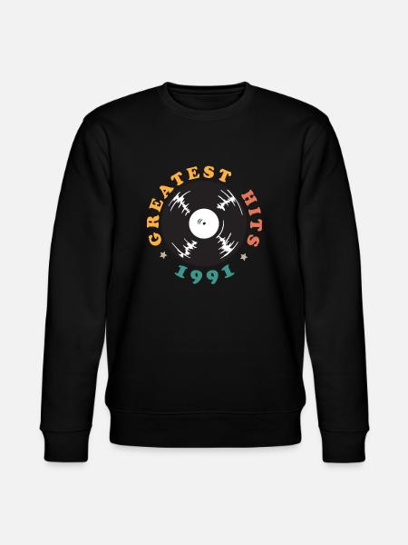 Millésime 1991 - Sweat bio CHANGER Stanley/Stella Unisexe - noir