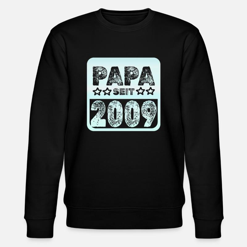 Dad 2009 - Stanley/Stella CHANGER Unisex Organic Sweatshirt - black