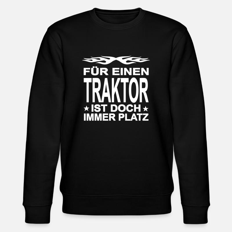 Traktor - Stanley/Stella Unisex Bio-Sweatshirt CHANGER - Schwarz